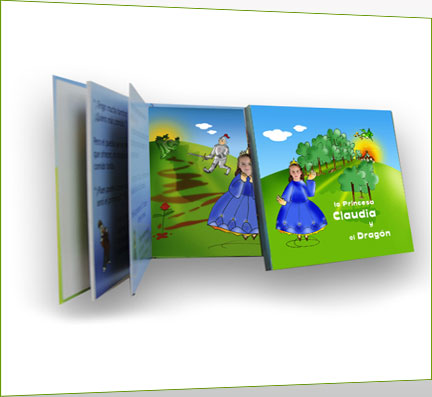 Cuento personalizado con tus fotos en cuento de La Princessa y el Dragón Cuento personalizado con tus fotos en cuento de La Princessa y el Dragón