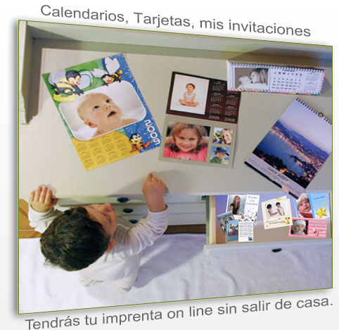 Calendarios, tarjetas personales, tus invitaciones y mucho mas