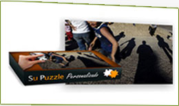 Puzzle desmontado personalizado