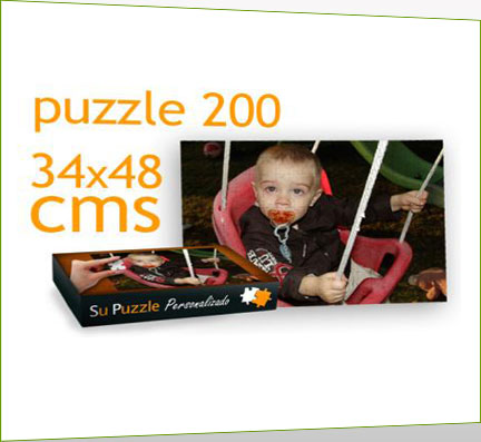 Puzzle desmontado 200 piezas