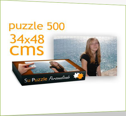 Puzzle desmontado 500 piezas
