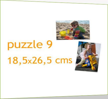 Puzzle desmontado 9 piezas Puzzle desmontado 9 piezas