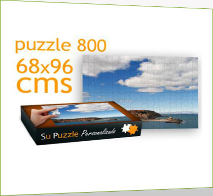 Puzzle montado 800 piezas
