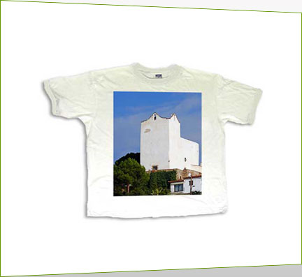 Regalo - Camiseta Blanca de algodón, impresion A3, una cara Regalo - Camiseta Blanca de algodón, impresion A3, una cara