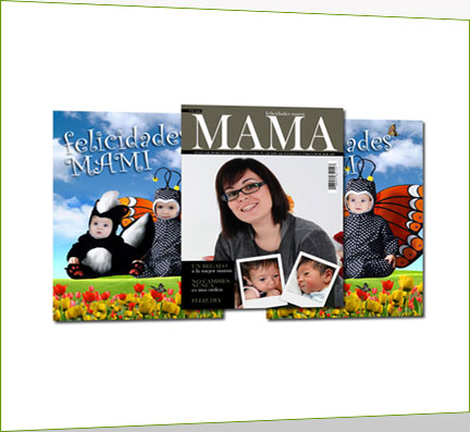 Regalo para Mama, dia del madre - poster collage con tu foto