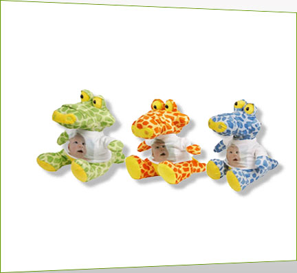 Regalo - peluches, cocodrilo con tu foto Regalo - peluches, cocodrilo con tu foto